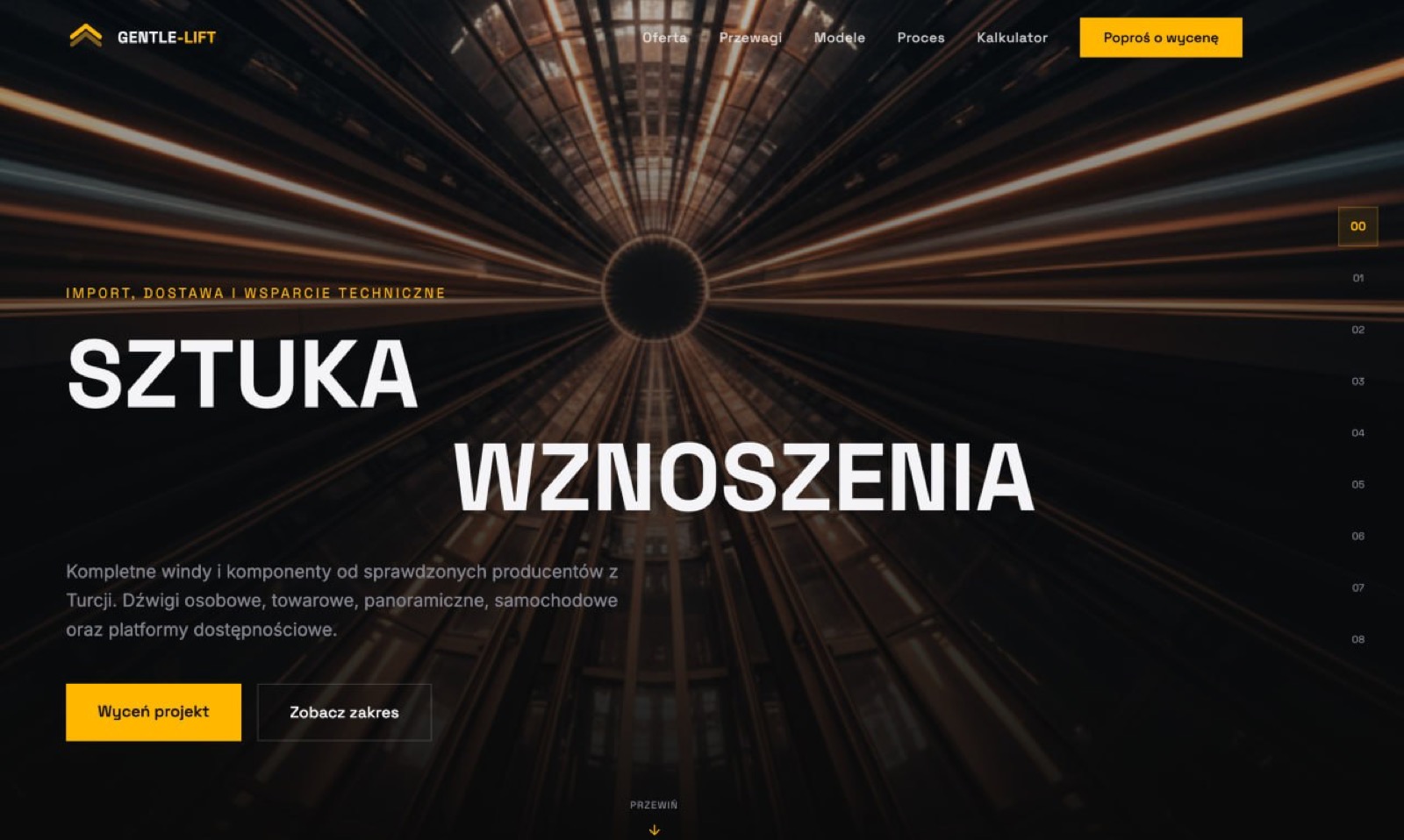 Gentle-Lift — importer wind i dźwigów